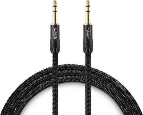Warm Audio PREM-TRS-6 černá / Audio kabel / TRS 6,35 mm (M-M) / Propojovací / 1,8 m