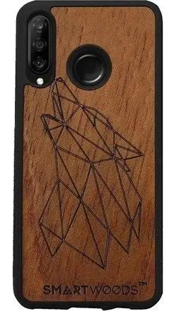 SmartWoods WOLF pouzdro pro Huawei P30 Lite / Pouzdro / dřevěné