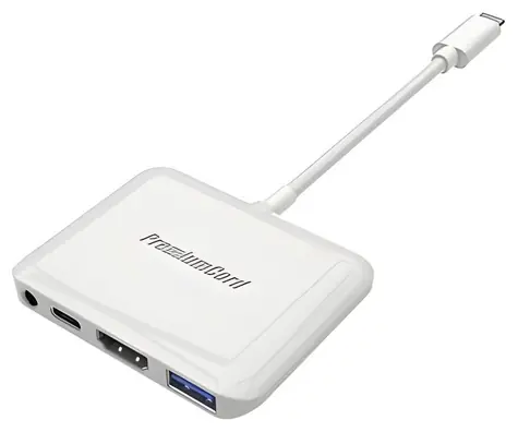 PremiumCord Redukce USB-C na HDMI 2.0 + USB 3.0 + Audio + PD / Redukce / pro iPad Pro