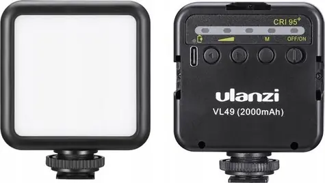 Ulanzi VL49 / LED světlo / 2000 mAh / pro gimbal, fotoaparát, kameru a telefon