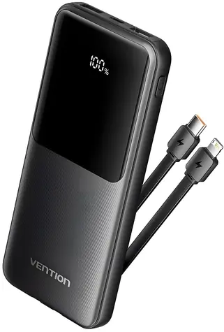 Vention FHOB0 černá / Powerbanka / 10000 mAh