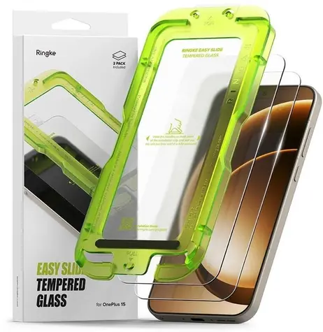 Ringke Easy Slide 2-Pack / Ochranné sklo / OnePlus 15 / Čiré / 2 ks