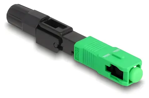 Delock optický konektor SC Simplex APC / Rychlokonektor / Pro montáž na místě