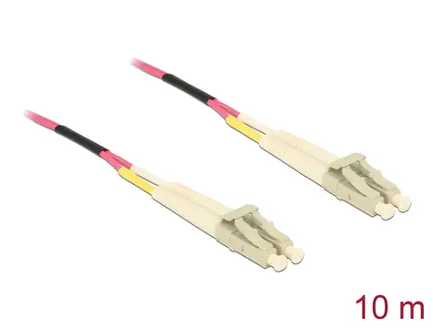 Delock optický kabel LC-LC / Optický kabel / Multimode OM4 / 10 m