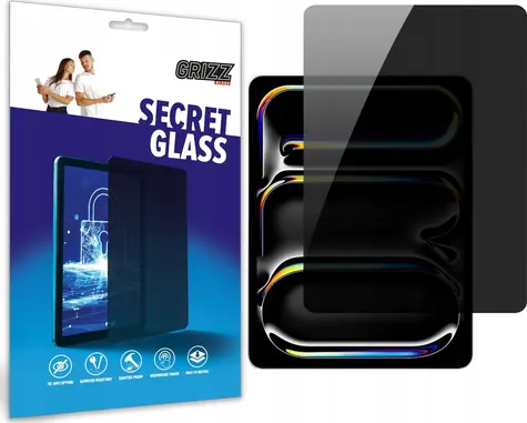 GrizzGlass SecretGlass Privacy / Ochranné sklo / Apple iPad Pro 13
