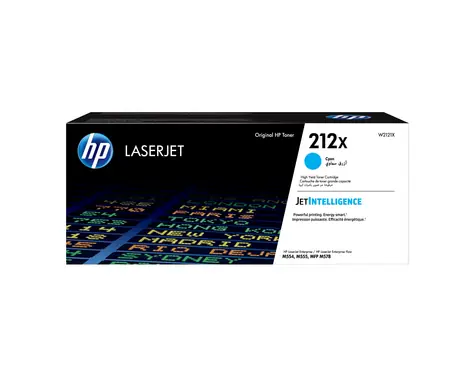 HP 212X modrá / Originální toner / W2121XC