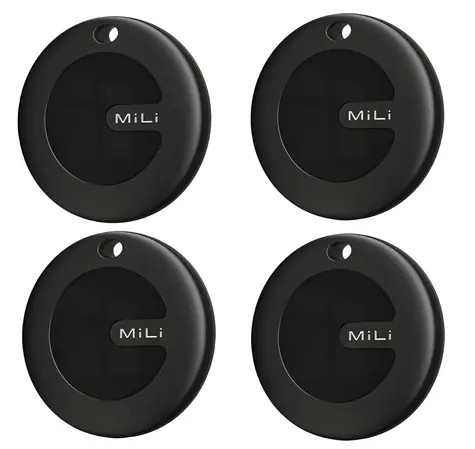 MiLi MiTag černá / Smart přívěsek / balení 4 ks / pro Android