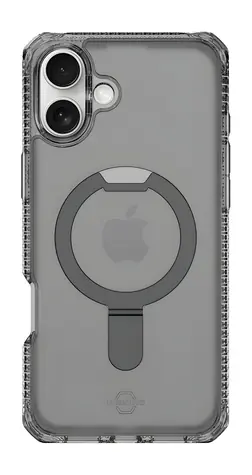 itSkins HYBRID_R Vapor / Kryt se stojánkem / Apple iPhone 16 / MagSafe