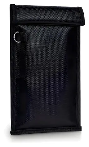 Hurtel OTN-27 černá / Pouzdro / Blokování signálu a RFID / Ohnivzdorné / 27 x 12,3 cm