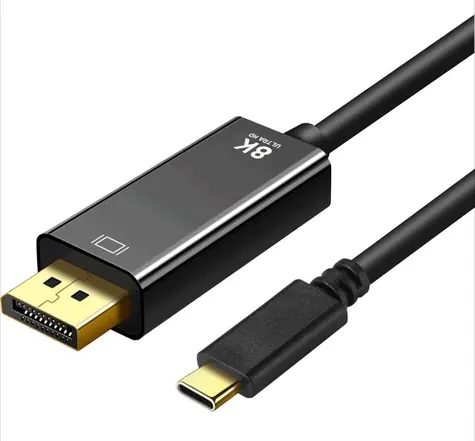 Art KABUSBC OEM-C5-2 černá / Kabel USB-C - DisplayPort / 1,8 m
