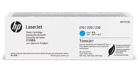 HP W2151XC / Toner / Contract / azurová