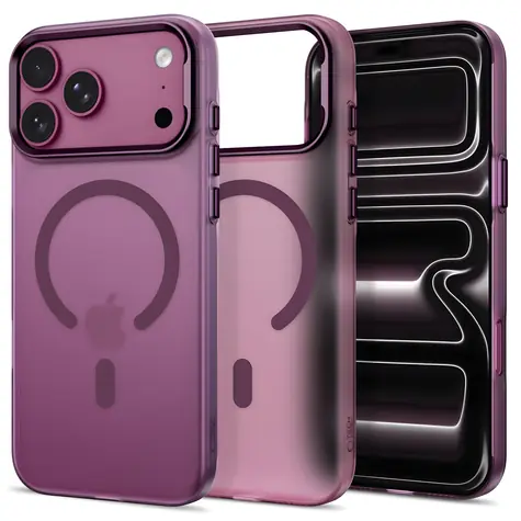 Tech-Protect MagZero MagSafe tmavě třešňová matná / Kryt / Apple iPhone 17 Pro Max, 18 Pro Max / MagSafe