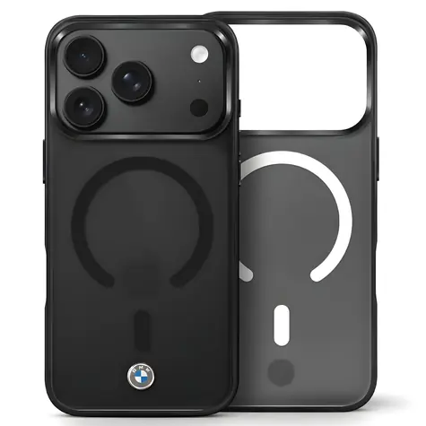 BMW Zadní kryt Sign Frosted MagSafe pro iPhone 17 Pro a 18 Pro černá / Zadní kryt / MagSafe