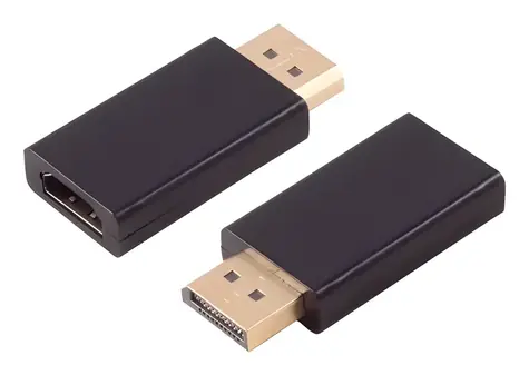SCONN adaptér DisplayPort 1.4 na HDMI-A / Adaptér / 4K 60Hz / ABS