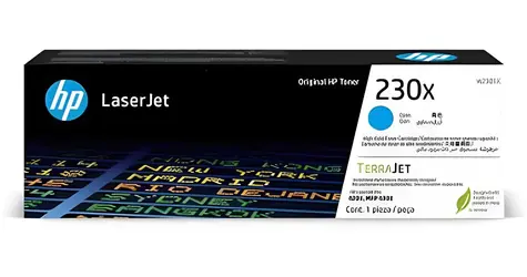 HP W2301X azurová / Originální toner / 5.500 stran