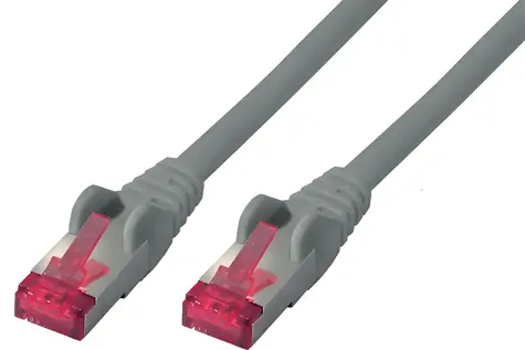 Shiverpeaks Cat6A S/FTP šedá 3 m / Patch kabel / bez halogenu