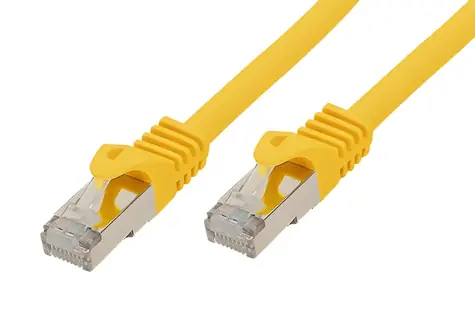 Shiverpeaks Patch kabel Cat7 žlutá / Patch kabel / S/FTP / RJ-45 / 1 m / 600 MHz