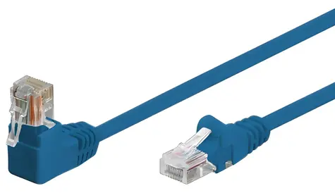 Shiverpeaks Cat.6 S/FTP PIMF 0,25m modrá / Patch kabel / RJ-45 / Lomený konektor