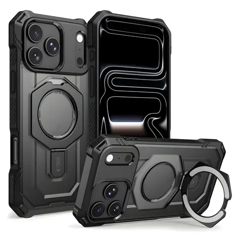 Tech-Protect MagForce MagSafe matná černá / Kryt / Apple iPhone 17 Pro Max, 18 Pro Max / MagSafe