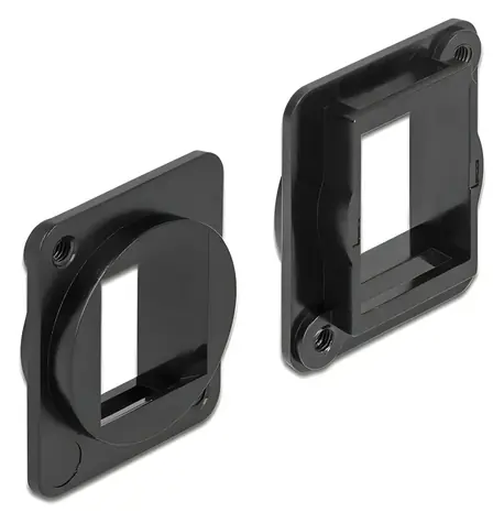 Delock držák Keystone 1-Port pro D-Typ / Držák / Keystone modul