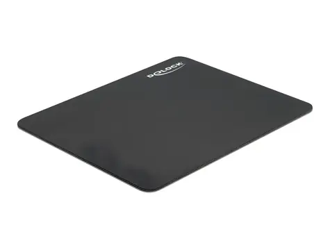 Delock podložka pod myš černá / Podložka pod myš / 220 x 180 mm / 2 mm / protiskluzový spodek
