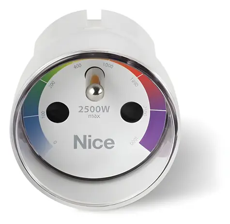Fibaro NICE Plug-Control E bílá / Chytrá zástrčka / Z-Wave / 16 A / 868,4 MHz