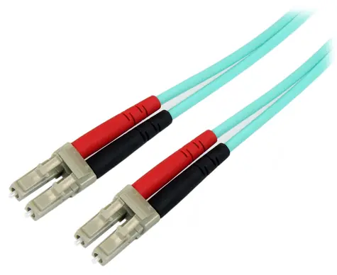 StarTech patch kabel optický LC/LC azurová / Síťový kabel / optický / LC-LC / 10 m