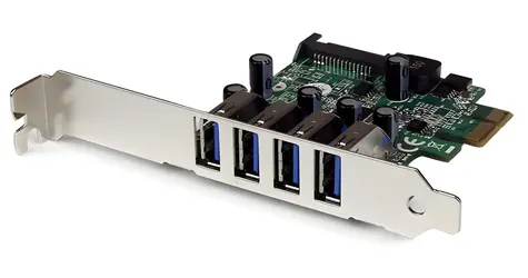 StarTech PCIe karta 4x USB-A 3.0 / Řadič USB / USB 3.2 Gen 1 / NEC uPD720201