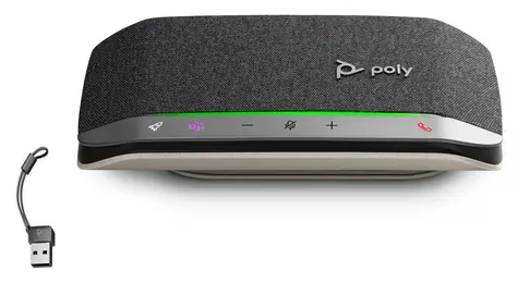 HP Poly Sync 20-M černá / Konferenční reproduktor / Bluetooth 5.1 / USB-C/USB-A