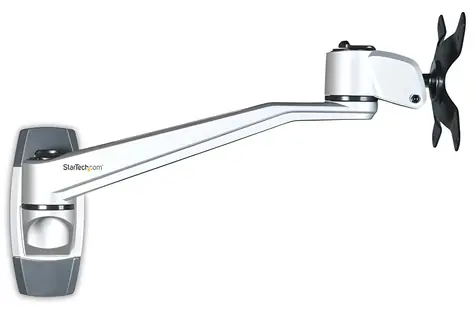 StarTech Nástěnný výkyvný držák monitoru / Držák monitoru / VESA 75-100 mm / 13-30