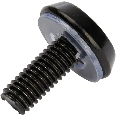 StarTech Šrouby a klecové matice 10-32 15,9 mm černá / Montážní sada pro rack / 50 ks