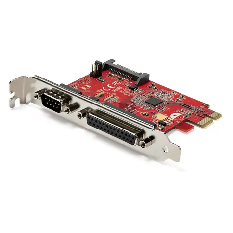 StarTech PCIe karta se sériovým a paralelním portem / Řadič portů / PCIe / Asix AX99100