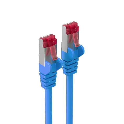 Shiverpeaks Cat 6A S/FTP modrá / Patch kabel / 2 m / 500 MHz / RJ-45