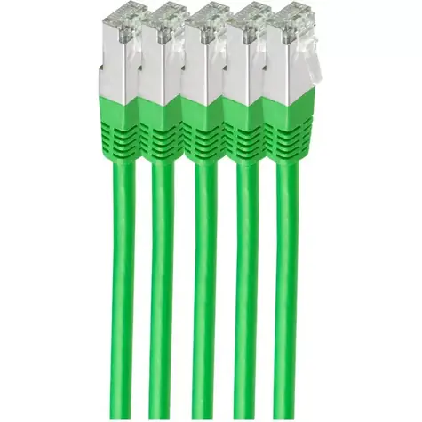 Shiverpeaks Cat6 S/FTP zelená / Patch kabel / 0,5 m / RJ-45 / LSZH