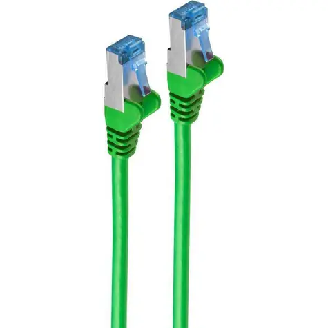 Shiverpeaks CAT6A S/FTP zelená / Patch kabel / 0,25 m / 500 MHz