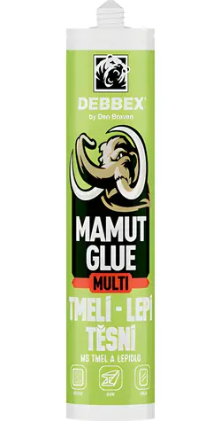 Den Braven MAMUT GLUE Multi bílá / Lepidlo a tmel / 290 ml / kartuše