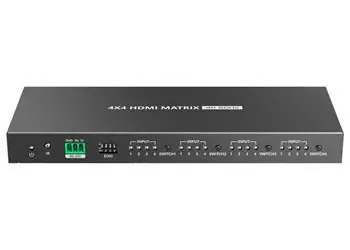 PremiumCord HDMI 2.0 matrix switch 4:4 / Video přepínač / 4K 60Hz / HDR / YUV4:4:4