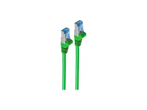 Shiverpeaks CAT 6A S/FTP zelená / Patch kabel / 500 MHz / 5 m