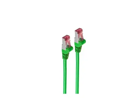 Shiverpeaks Cat 6A S/FTP zelená / Patch kabel / 2 m / 500 MHz / RJ-45