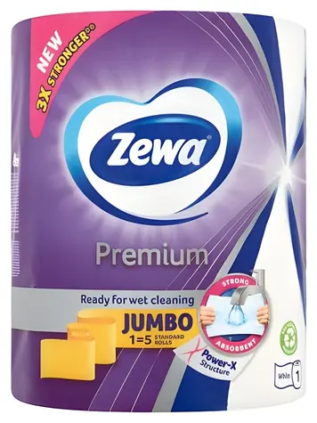 Zewa Papírové utěrky Premium Jumbo / Papírové utěrky / role / 230 útržků