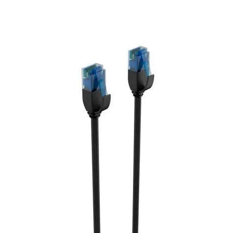 Shiverpeaks Cat6 U/UTP slim černá / Patch kabel / RJ-45 / 5 m / 1000 Mbit/s