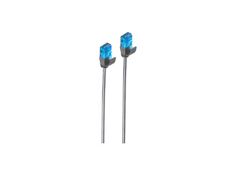 Shiverpeaks Cat6 7 m černá / Patch kabel / U/UTP / slim / RJ-45 / 1000 Mbit/s