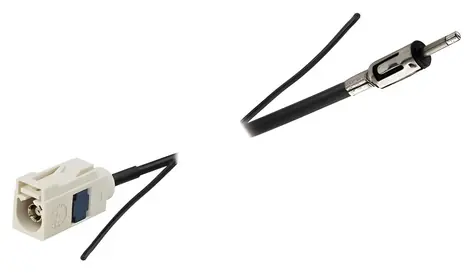 Calearo Prodlužovací anténní kabel AM/FM FAKRA(F)-DIN(M) / Anténní kabel / 75 Ohm / 7 m