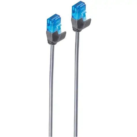 Shiverpeaks černá / Patch kabel / Cat6 / U/UTP / 10 m