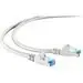 Shiverpeaks Patchkabel Cat6a S/FTP šedá 1 m / Patch kabel / 500 MHz / RJ-45
