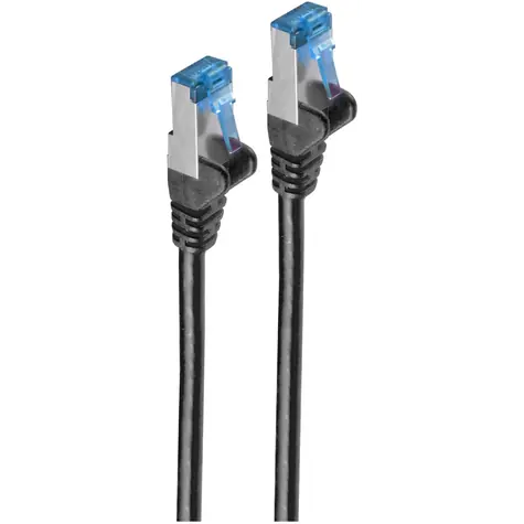 Shiverpeaks CAT6A černá / Patch kabel / S/FTP / 500 MHz / 1 m