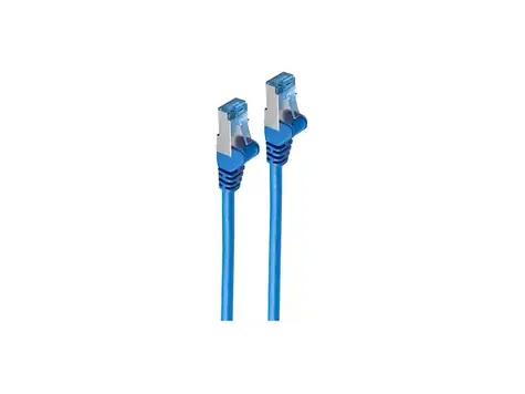 Shiverpeaks Patch kabel Cat6A S/FTP modrá / Patch kabel / 0,5 m / 500 MHz