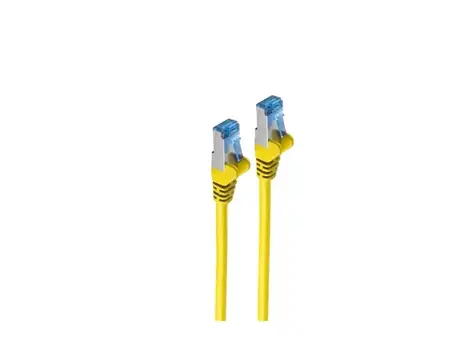 Shiverpeaks CAT 6A S/FTP žlutá / Patch kabel / 500 MHz / 5 m