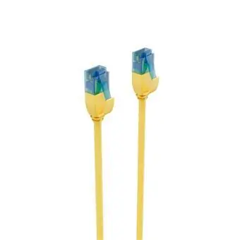 Shiverpeaks Cat6 žlutá / Patch kabel / U/UTP / slim / 2 m