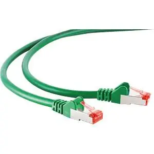 Shiverpeaks CAT 6A S/FTP zelená / Patch kabel / 10 m / 500 MHz